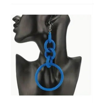 Artistic fashionable women's earrings